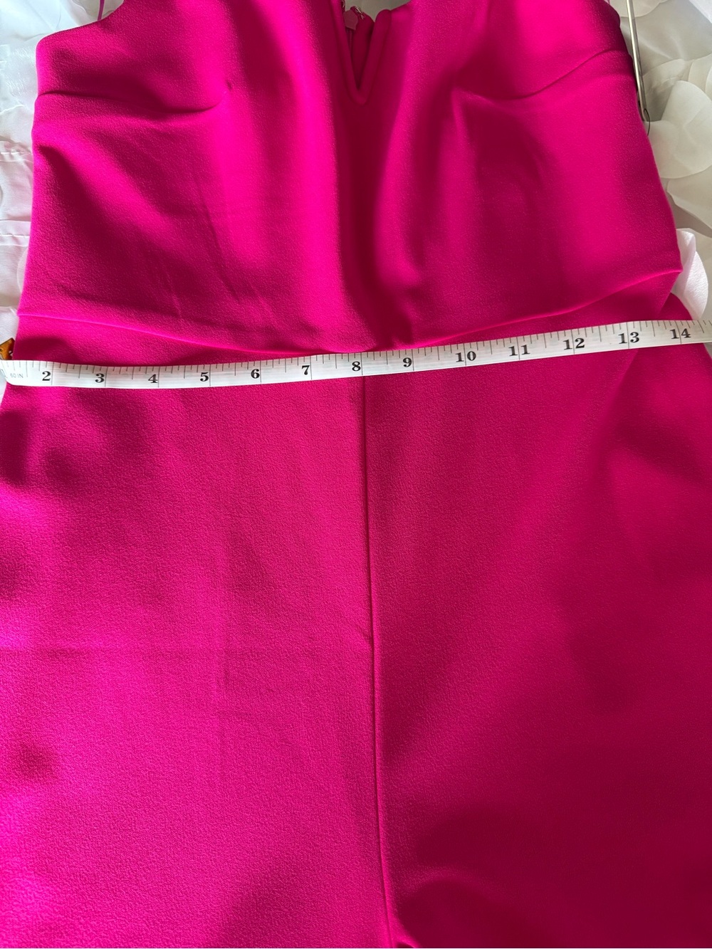 Express Hot Pink Wide-Leg Jumpsuit - Picture 4 of 6